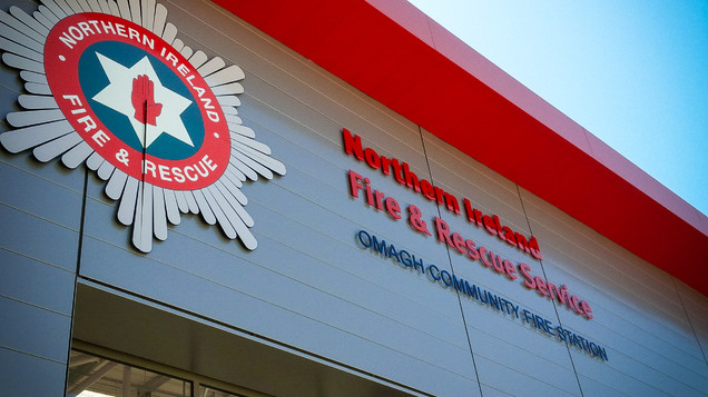 Opening of Omagh Fire Station